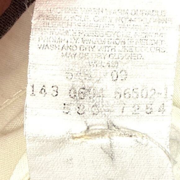 VTG Levis Travelers Dress Slacks Mens 36x30 Gray Wool Blend Preppy Pleated 90s - Picture 12 of 12